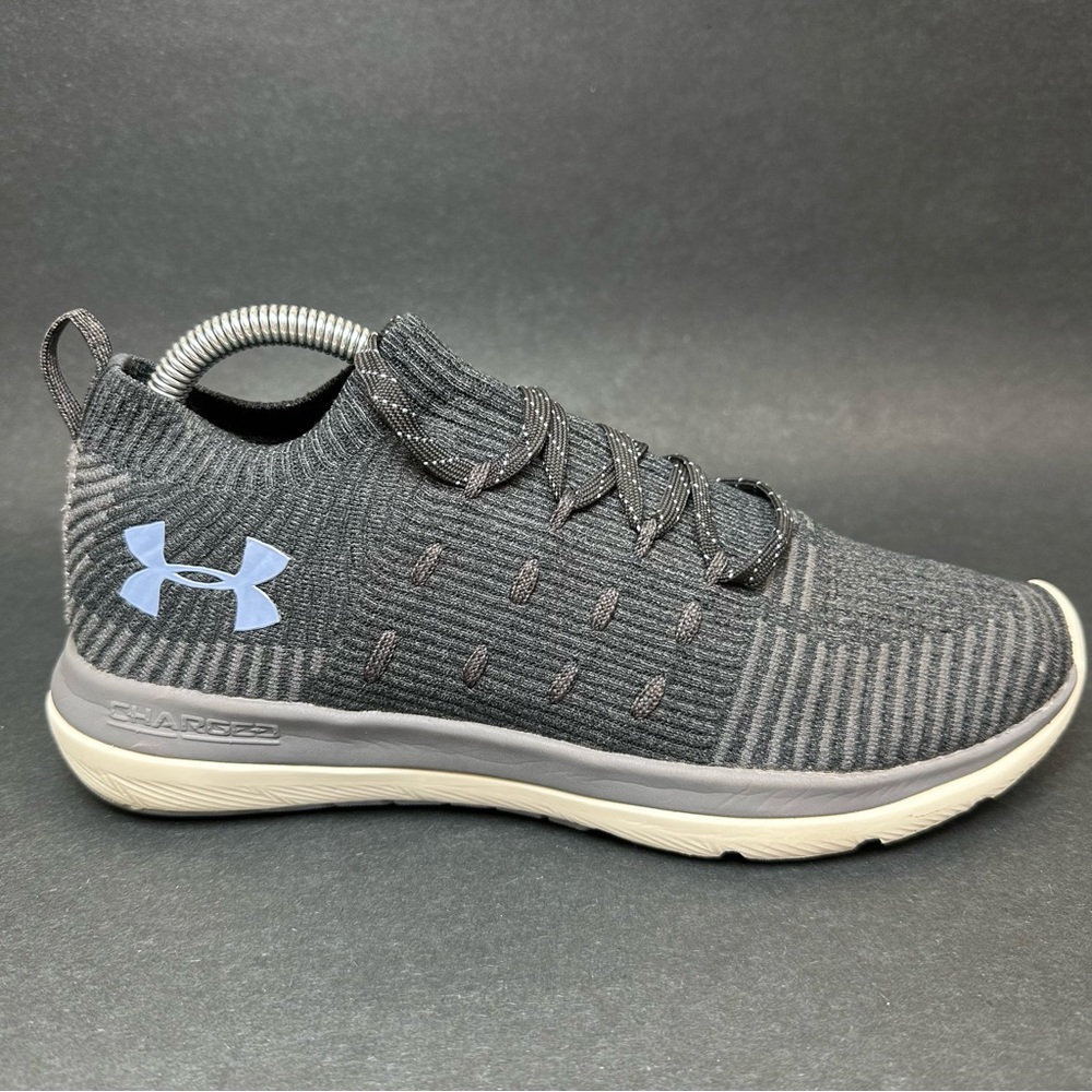 Under Armour Womens Slingflex Rise 3000096-102 Gray Blue Running Shoes Size 9